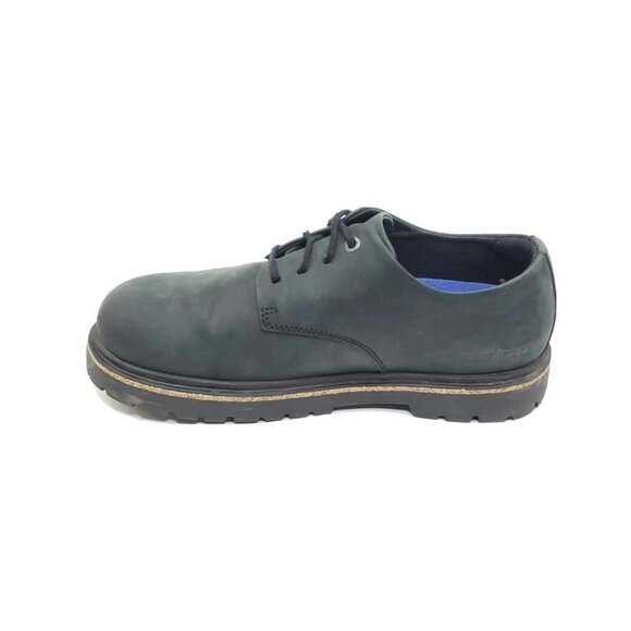 Birkenstock Highwood Lace Low Men’s Oxford Black Nubuck Leather Shoes 42 N US 9 main image 10